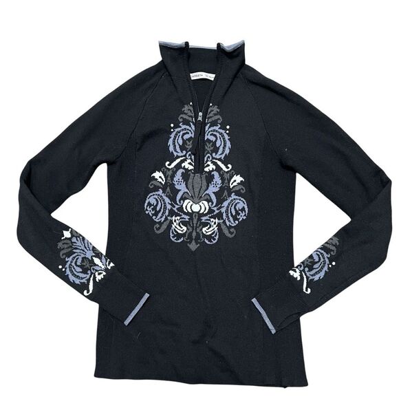 ATHLETA Zip Up Ski Sweater Size XS - Picture 1 of 7